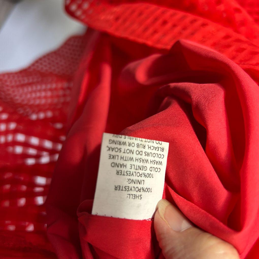 YH & Co Red Tiered Dress - Size 20/22/24