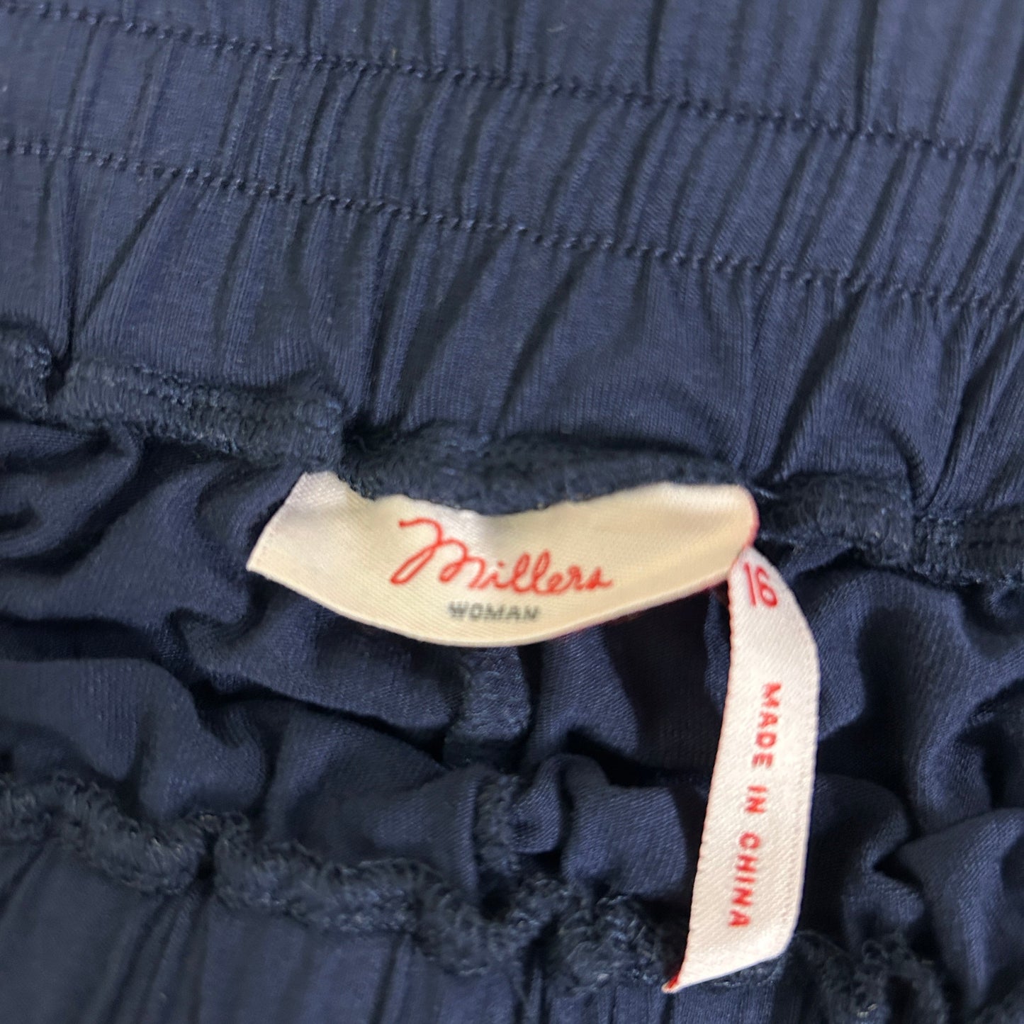 Millers Navy Blue Lounge Pants - Size 16