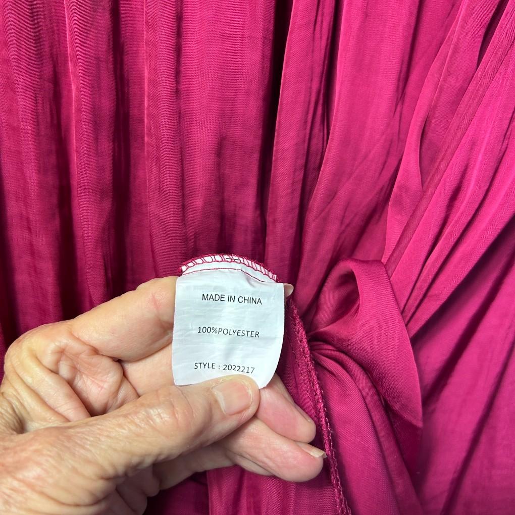 Autograph Magenta Maxi Dress - Size 24