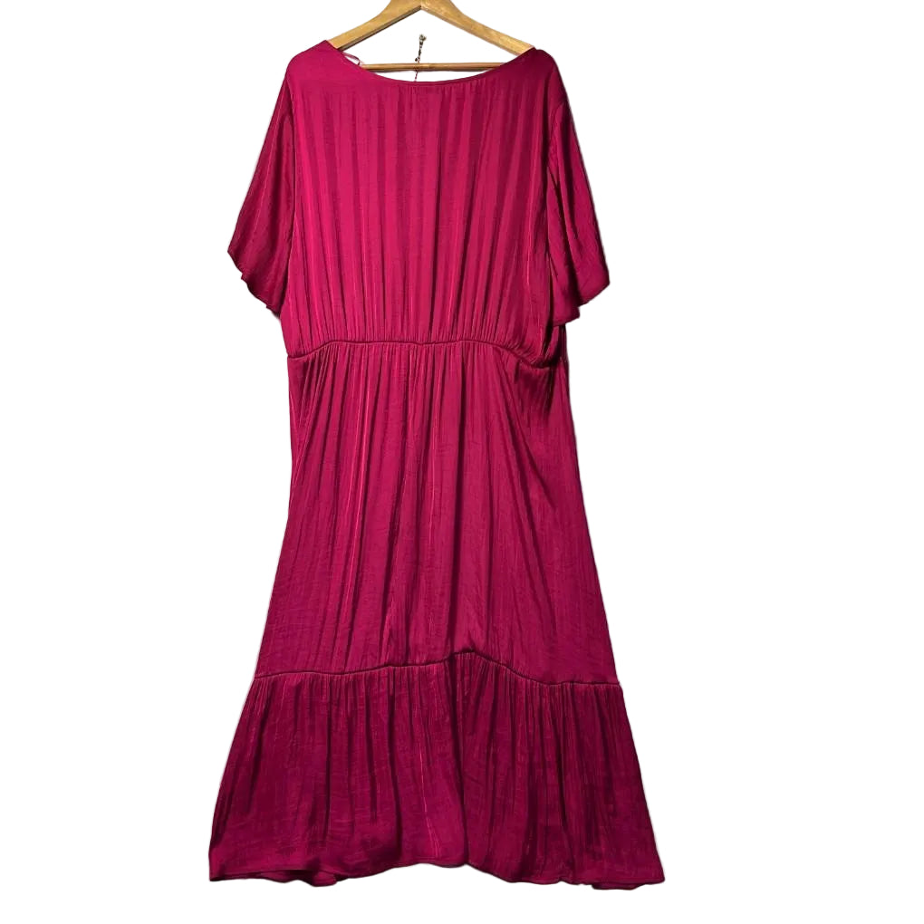 Autograph Magenta Dress - Size 24