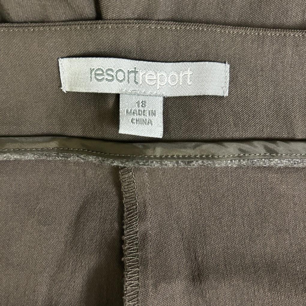 Resort Report Grey Pants - Size 18