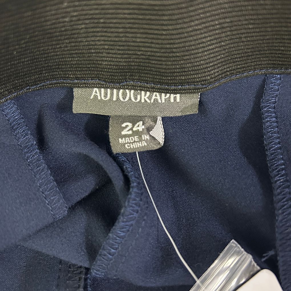 Autograph Navy Pants - Size 24