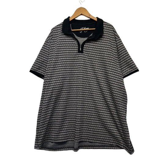 Johnny Bigg Polo Shirts Size 7XL - 8XL Black White