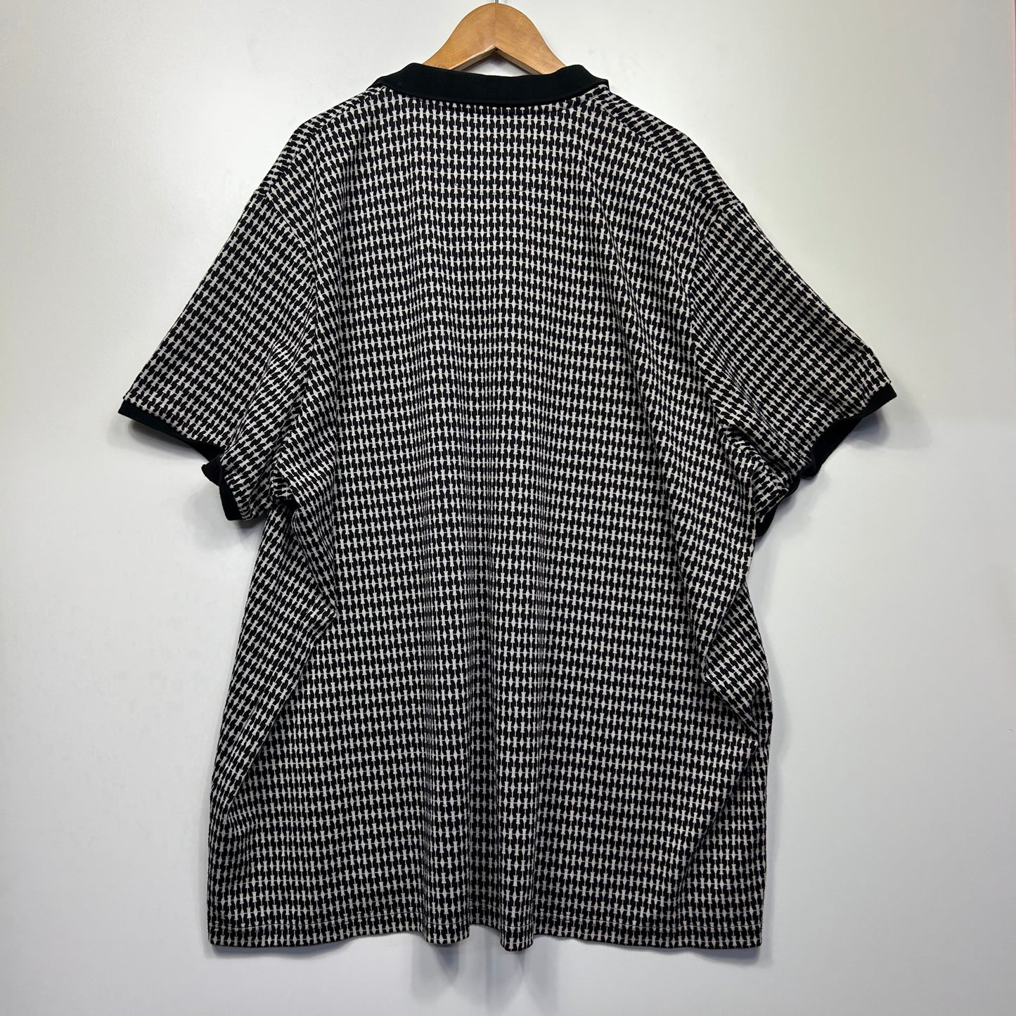 Johnny Bigg Polo Shirts Size 7XL - 8XL Black White