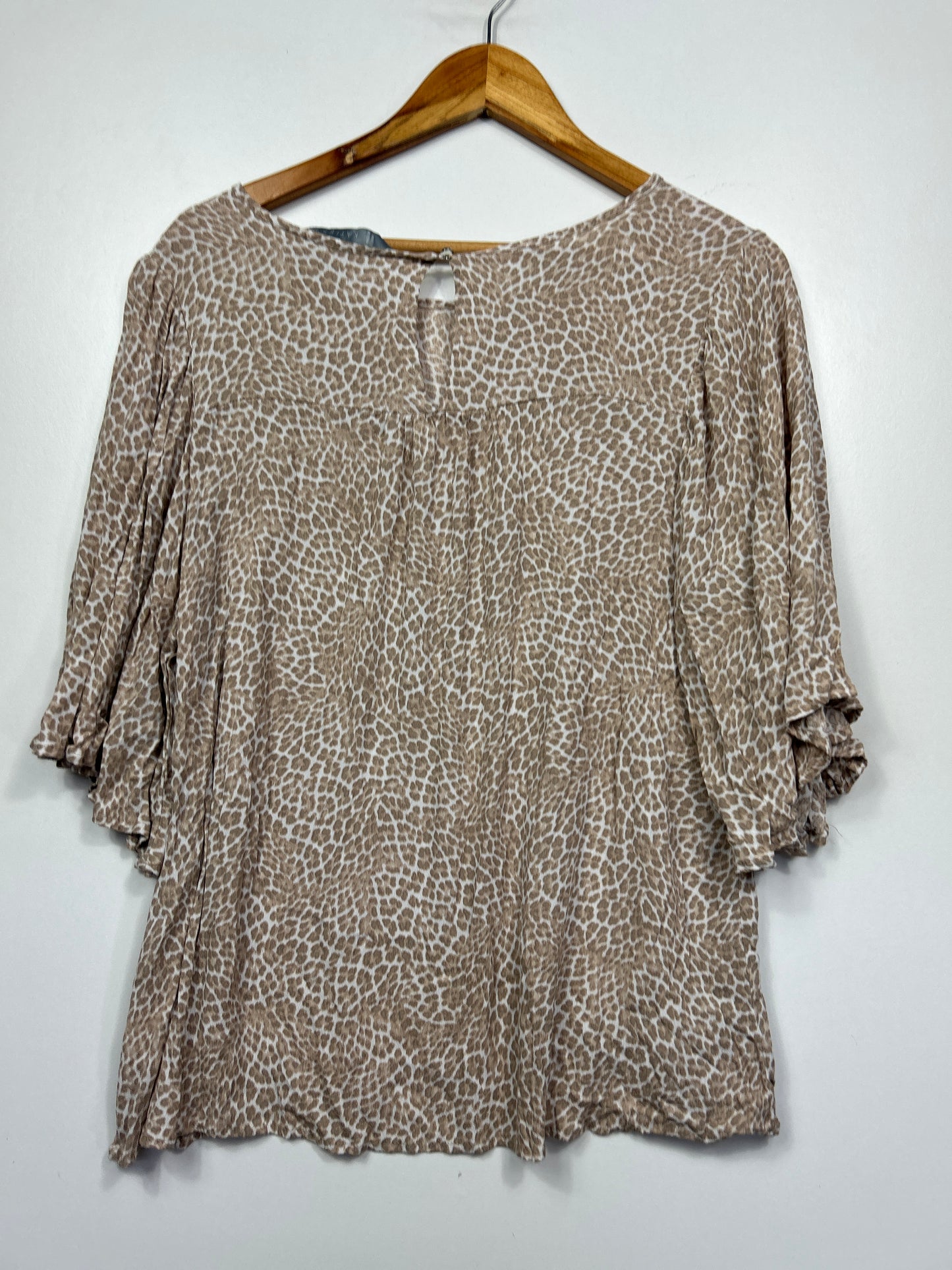 Katies Leopard Print Top - Size 20