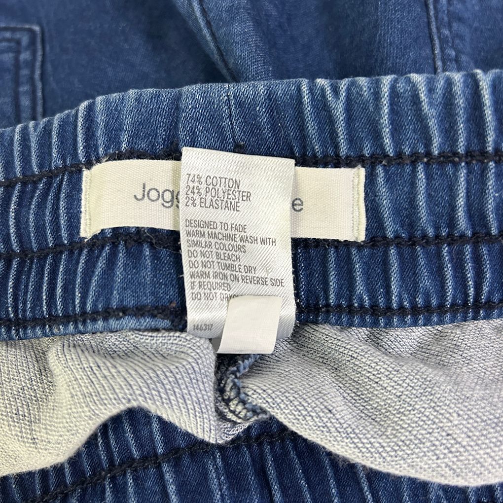Anko Blue Denim Joggers - Size 18