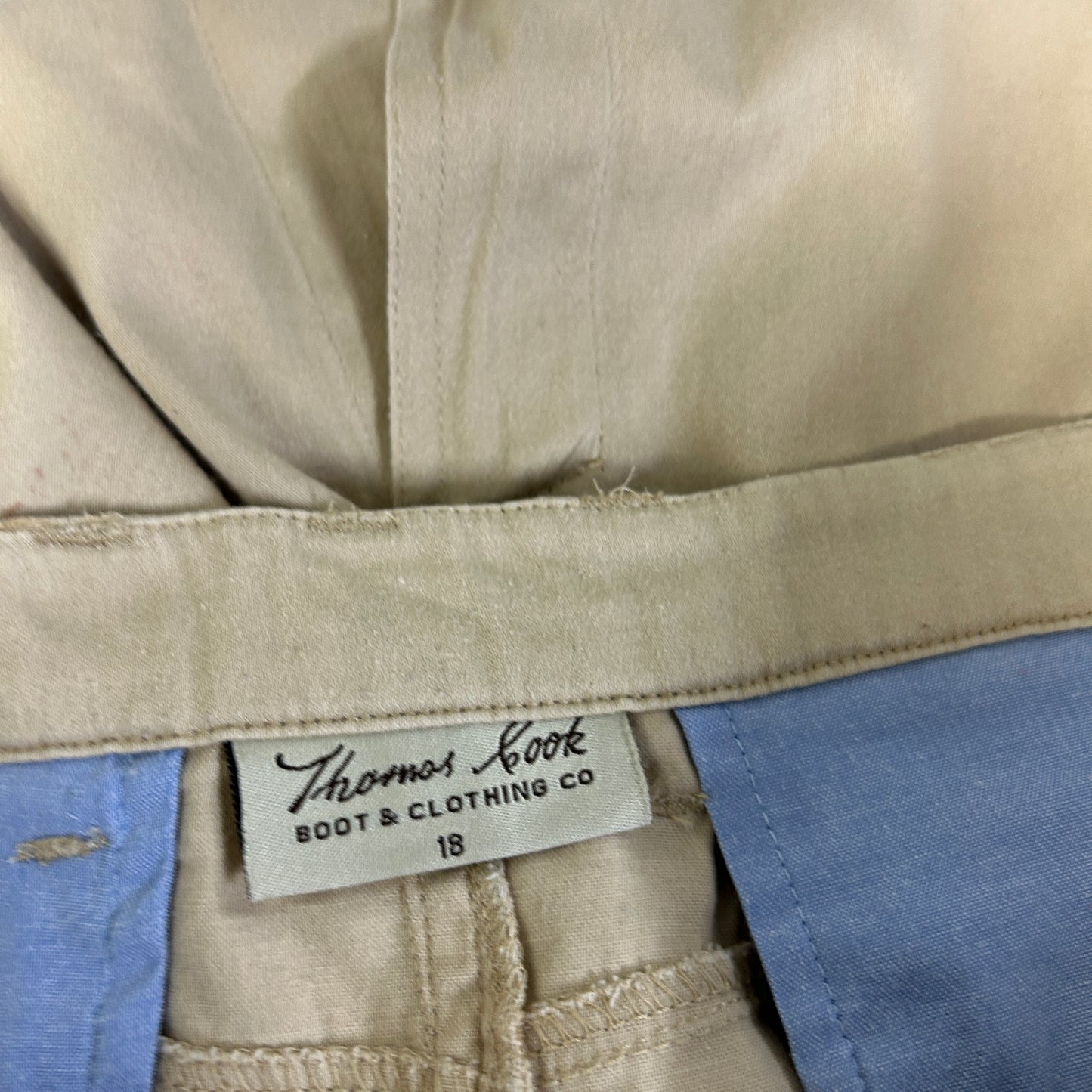 Thomas Cook Beige Skirt - Size 18