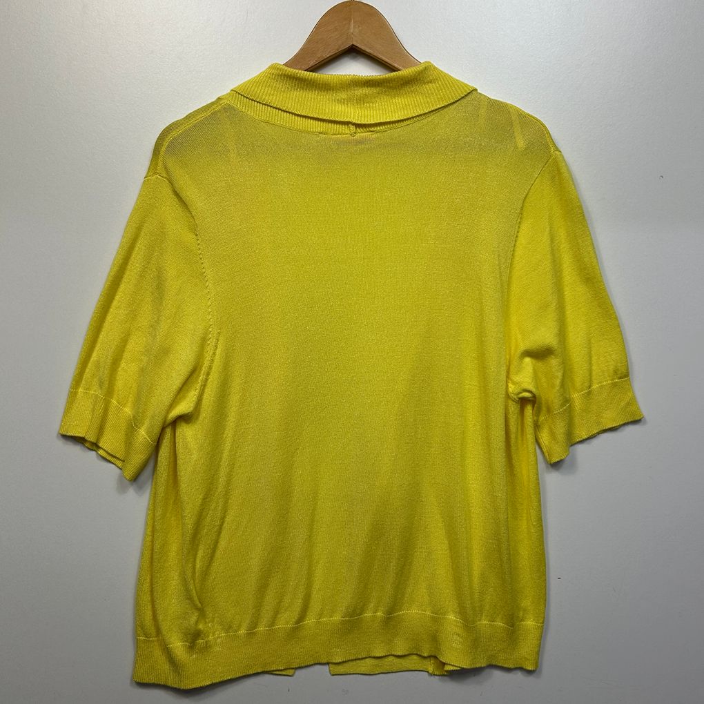 Millers Yellow Cardigan - Size XL