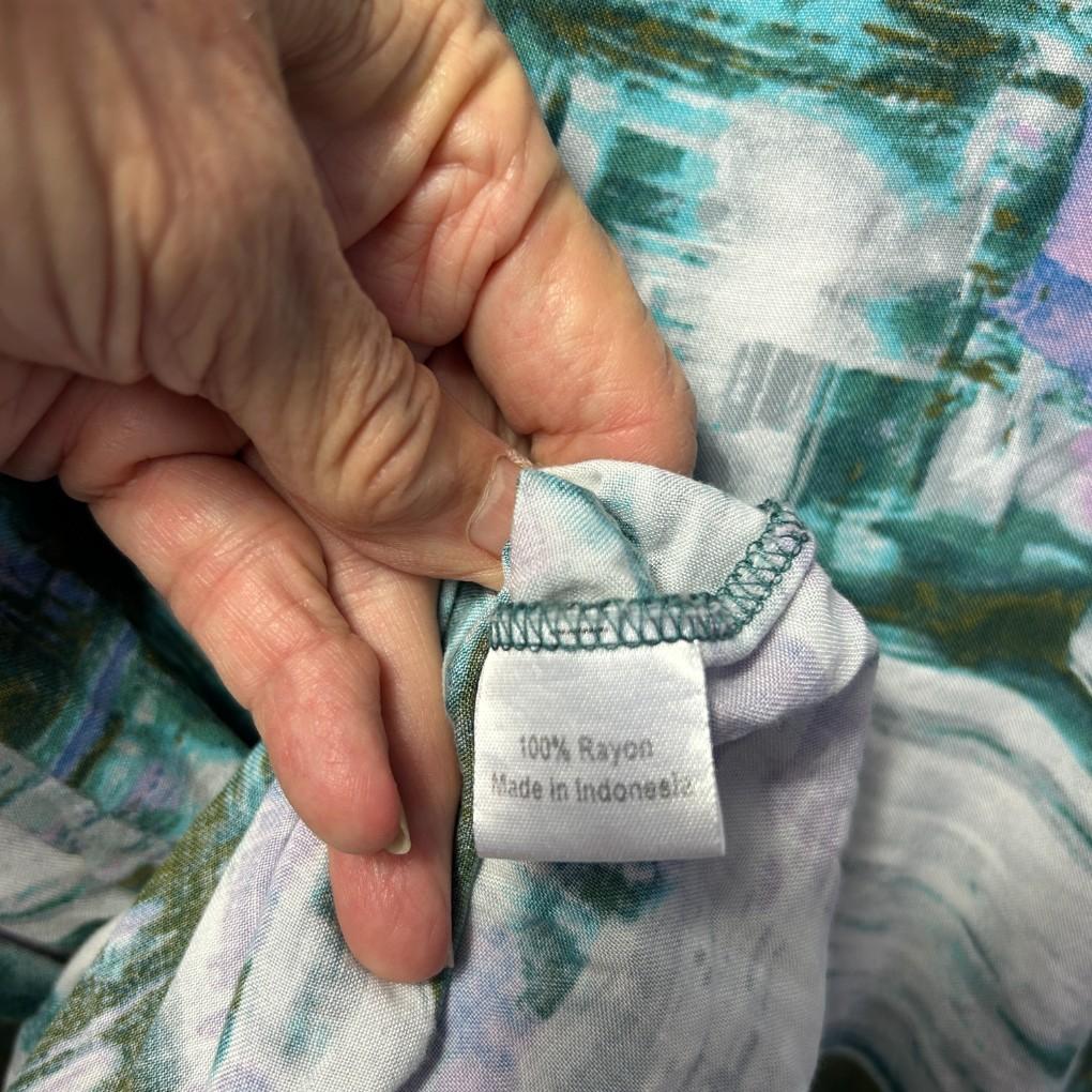 Sea Of Love Tie-Dye Dress - Size XL (Fault)