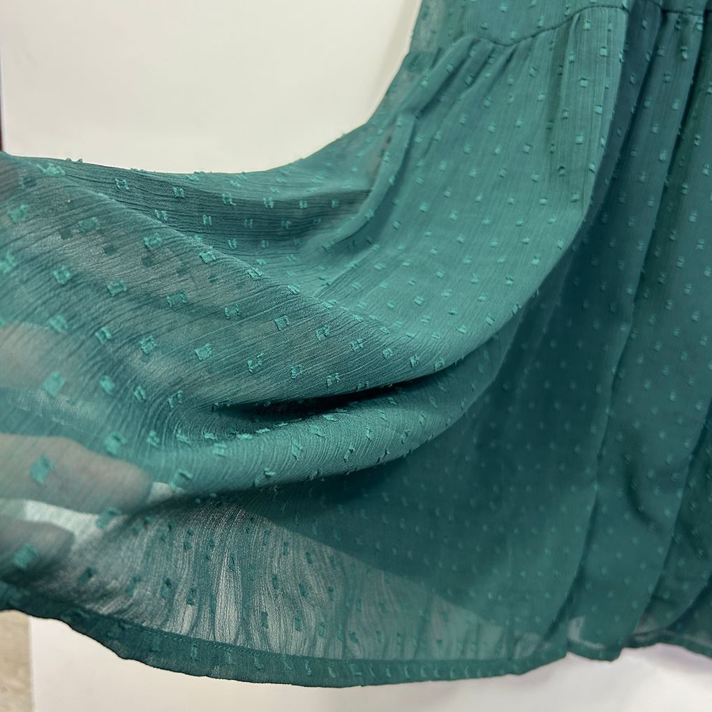 Anko Green Tiered Midi Dress - Size 20