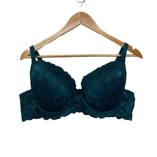 Edited Bra Sie 20D Green Lace Moulded Cup