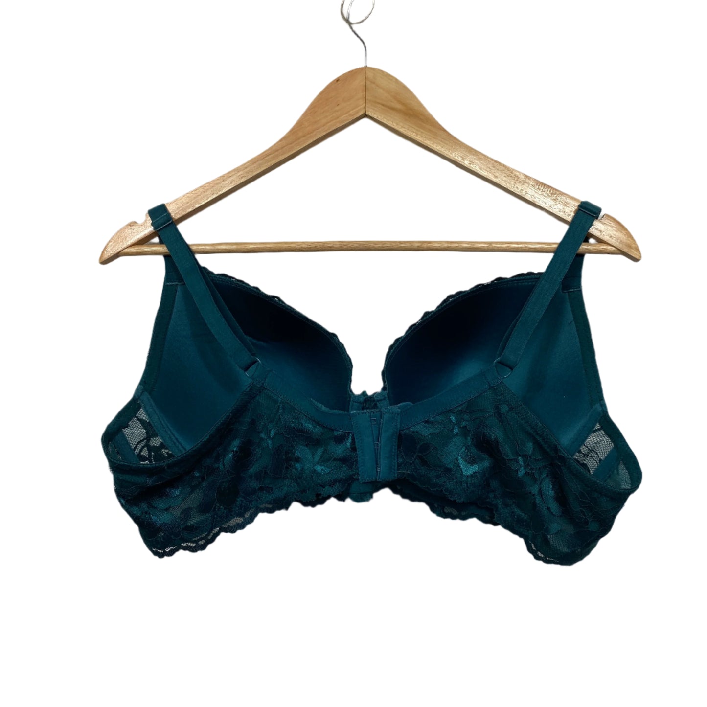 Edited Bra Sie 20D Green Lace Moulded Cup