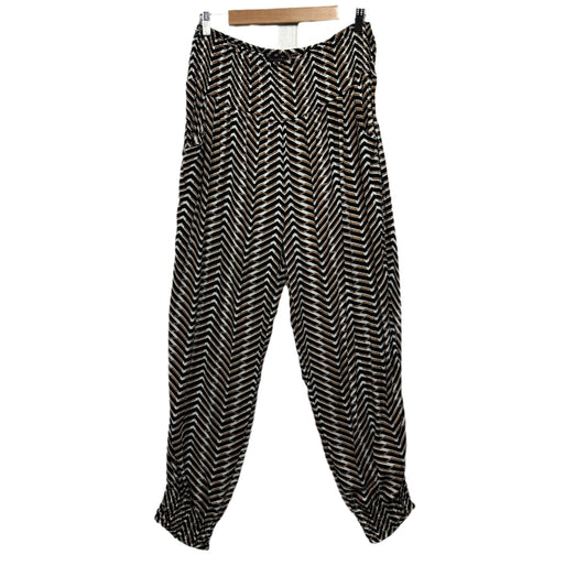 Caroline Morgan Harem Pants Size 16 Multicoloured Pockets Elastic Ankle