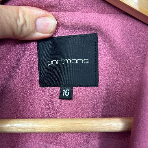 Portmans Pink Blazer - Size 16