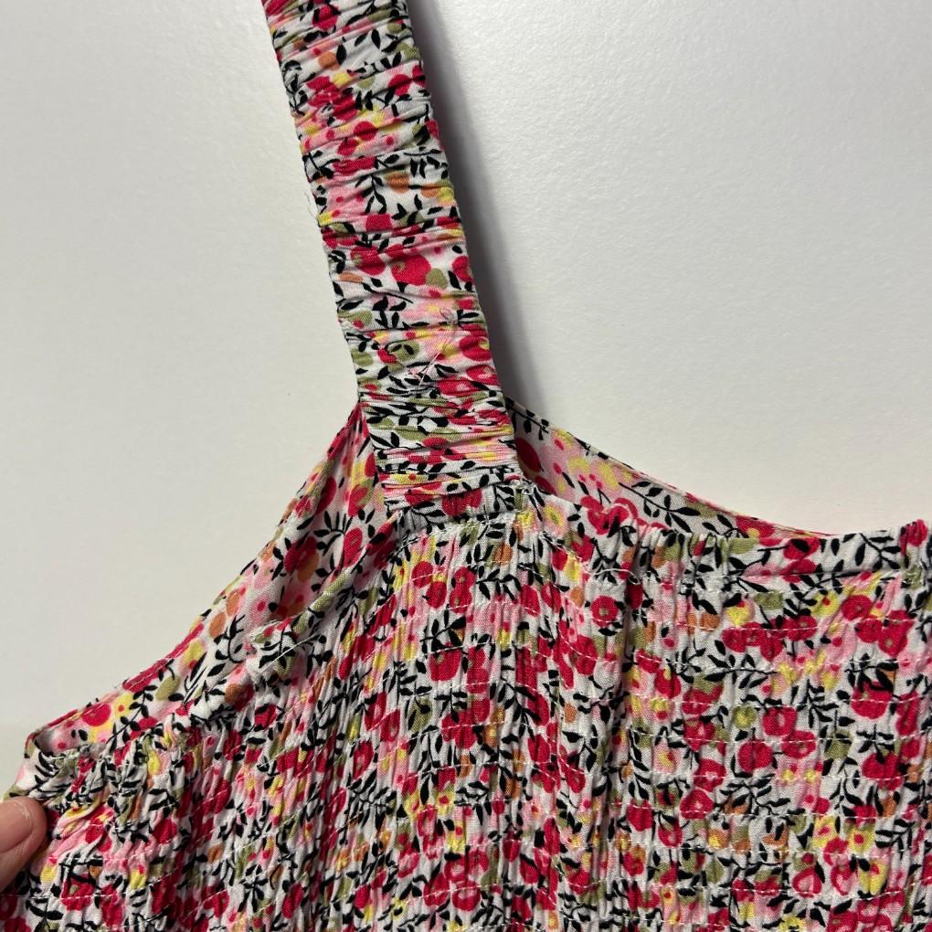 Silver Wishes Pink Floral Maxi Dress - Size 14