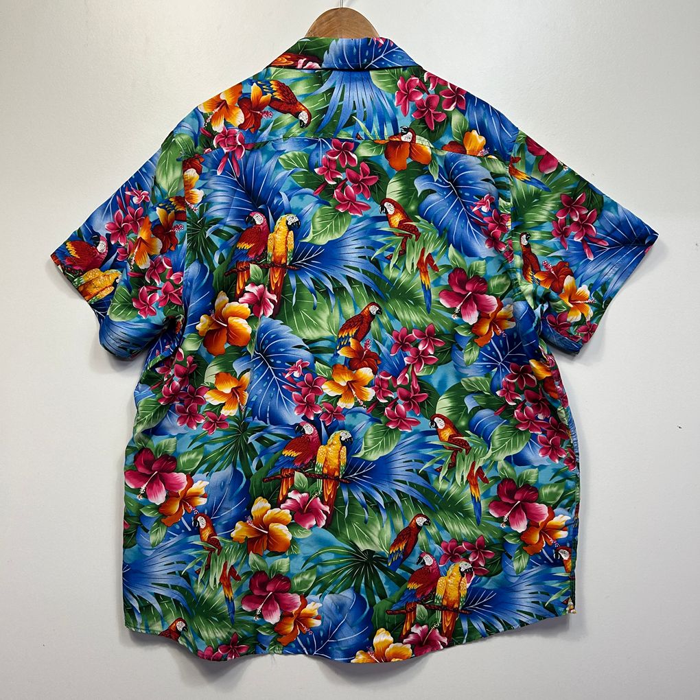 DBK Apparel Multicoloured Mens Hawaiian Shirt - Size 4XL
