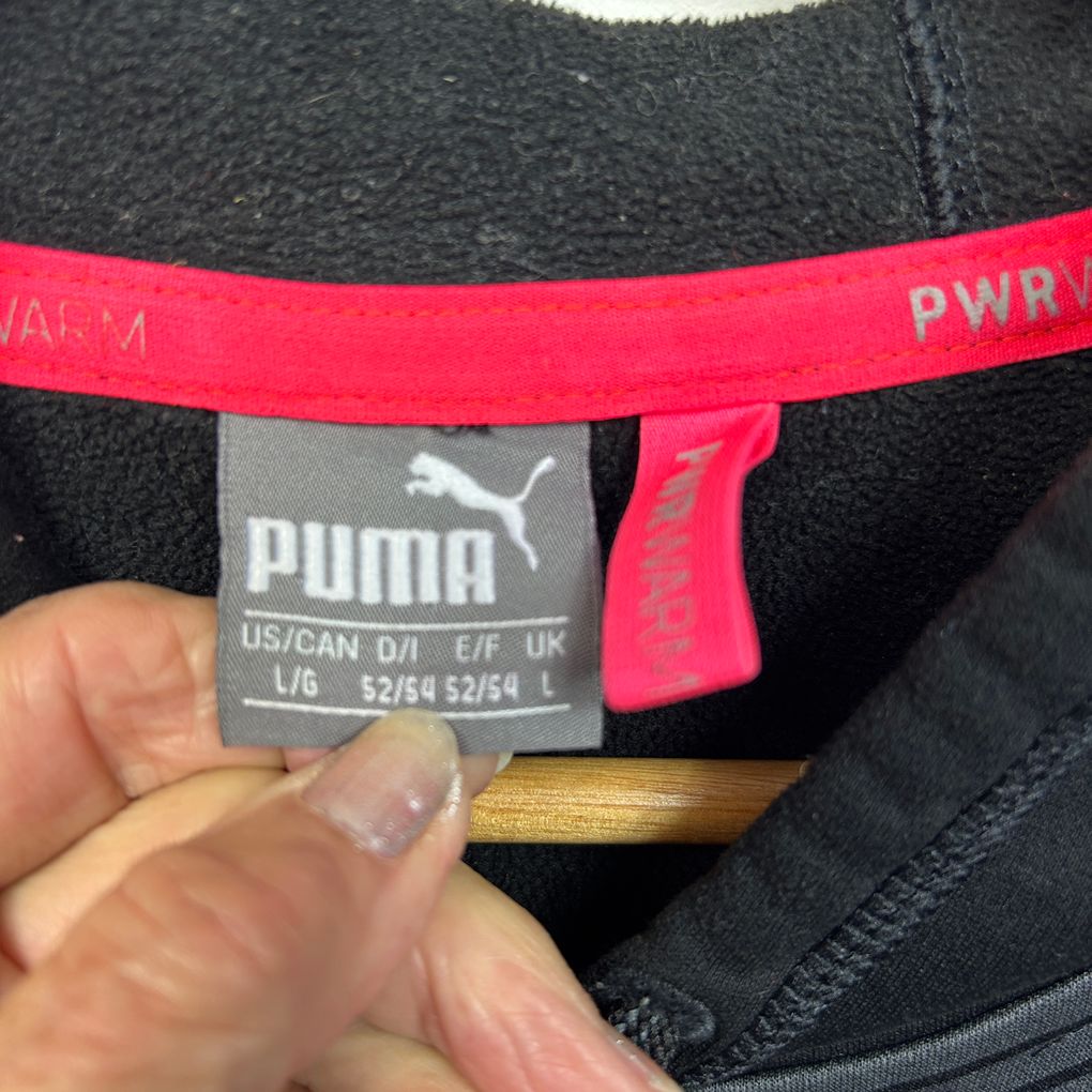 Puma Black Unisex Hoodie - Size L