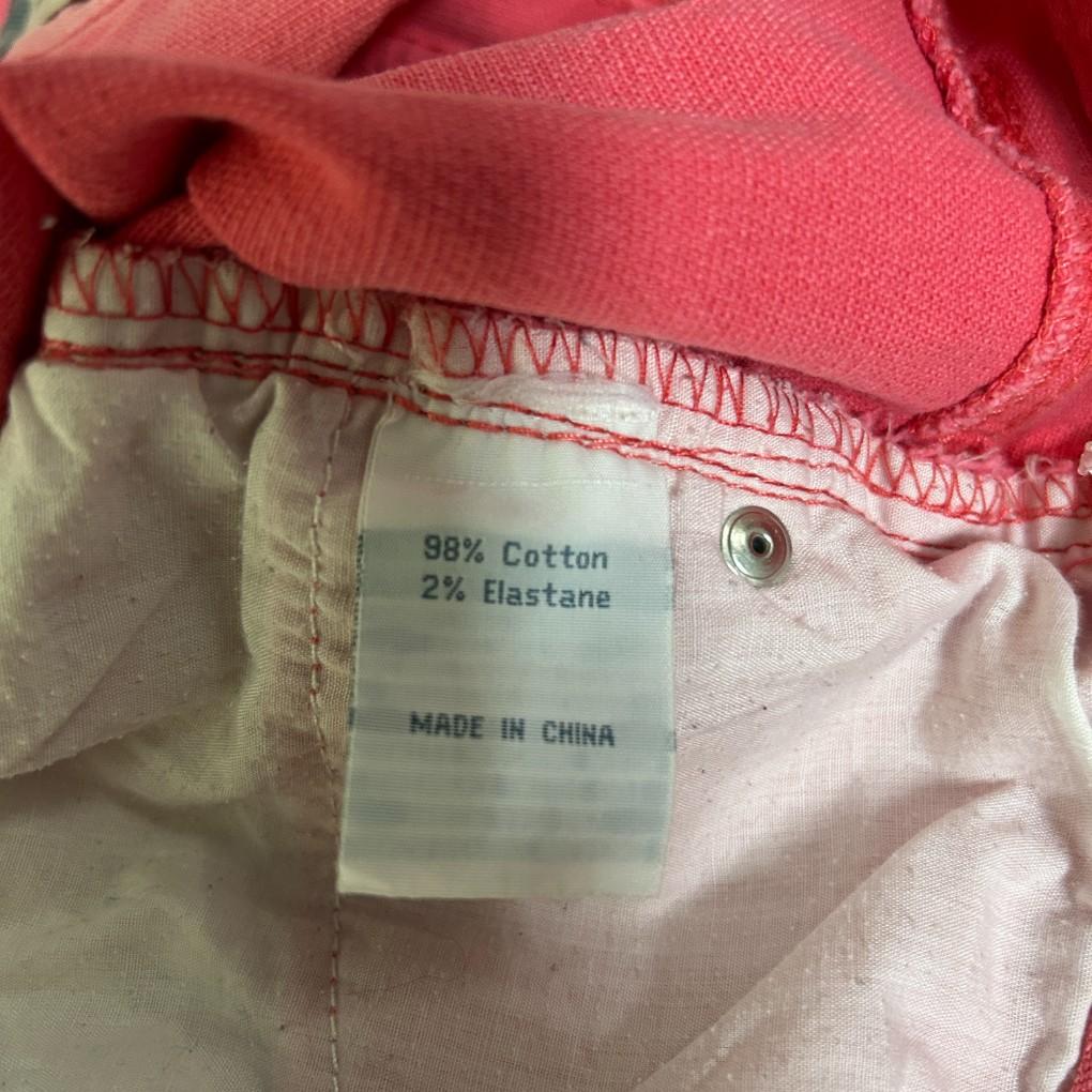Capture Coral Cotton Capri Pants - Size 18