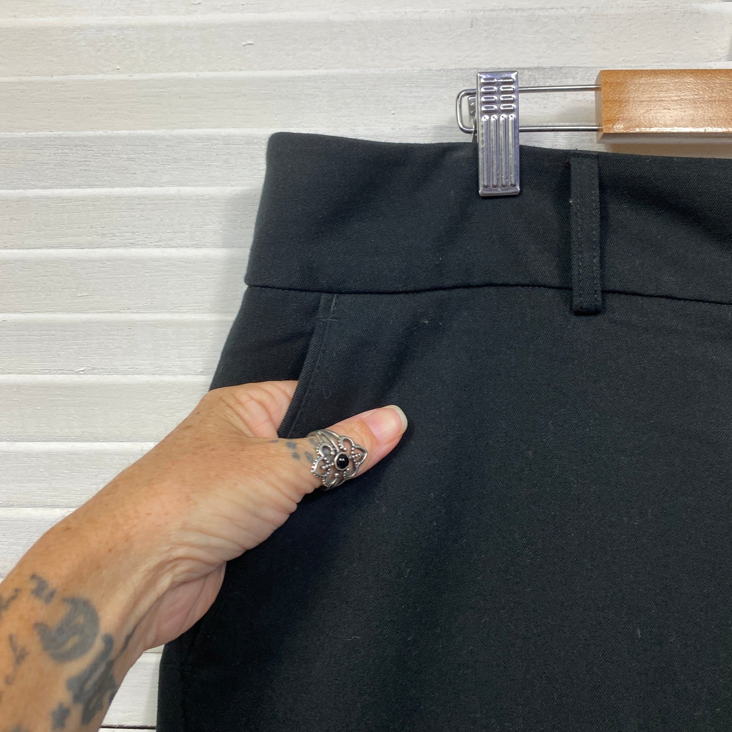 Preview Pants Size 20 Black Pockets Office Basics