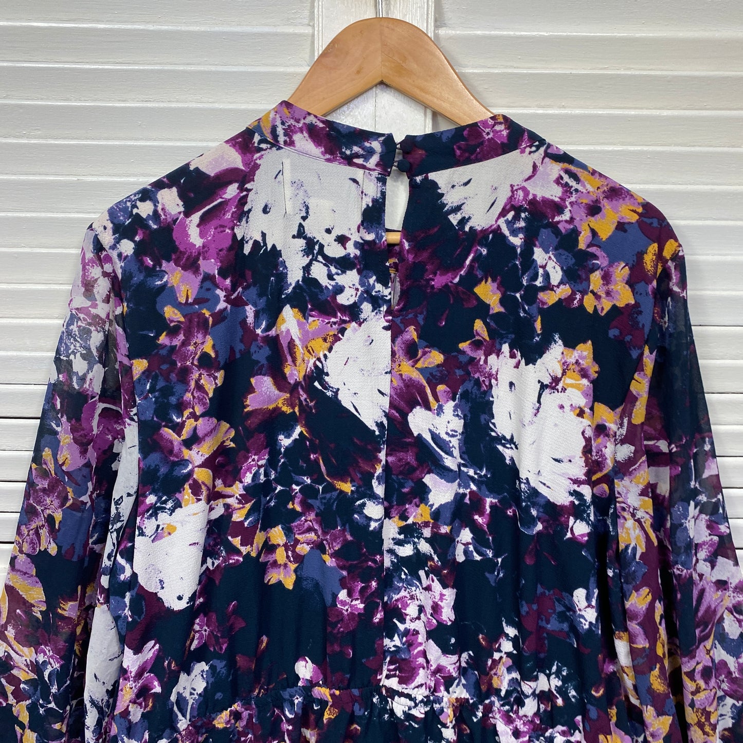 Lane Bryan Top Size 24 Plus Multicoloured Long Sleeve