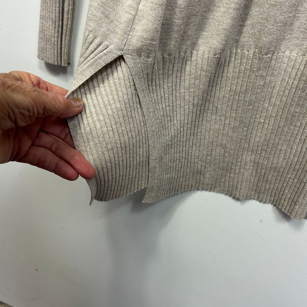 Target Beige Long Line Cardigan - Size XL