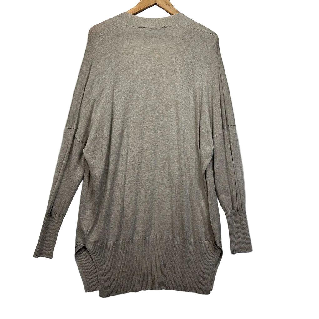 Target Beige Long Line Cardigan - Size XL