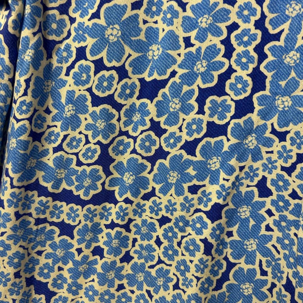 Sussan Blue Floral Top - Size L