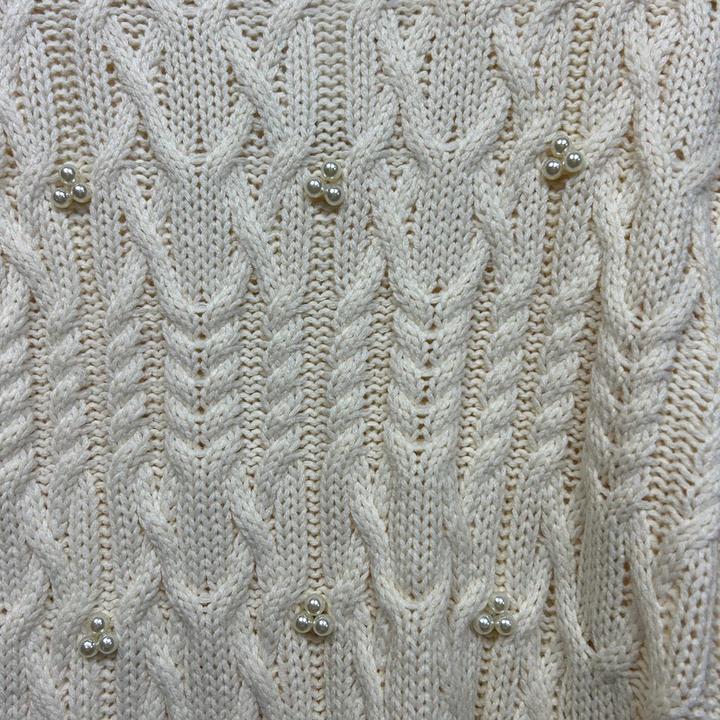 Rockmans Cream Jumper - Size XL