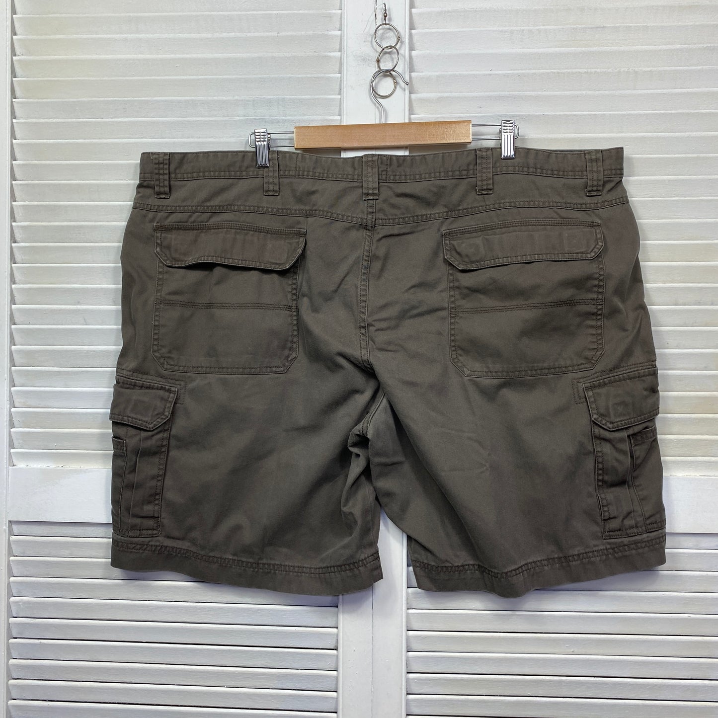 Red Head Brand Shorts Size 50 Plus Cargo Bermuda Pockets Cotton Blend