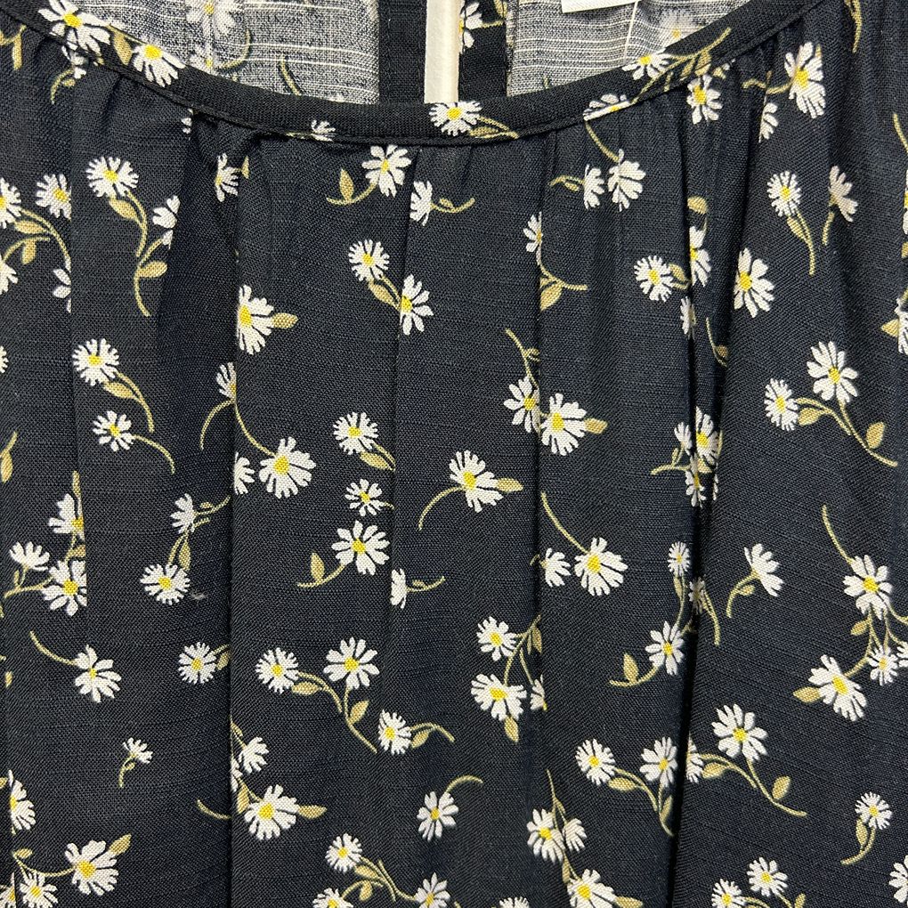 Anko Black Cotton Dress - Size 20