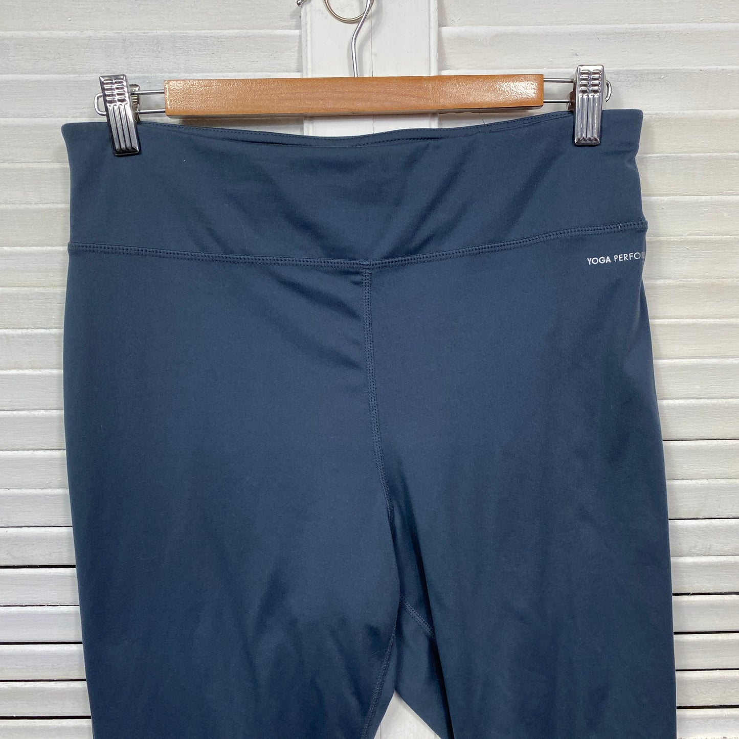 Anko Active Leggings Size 14 Blue Activewear 3/4 Length