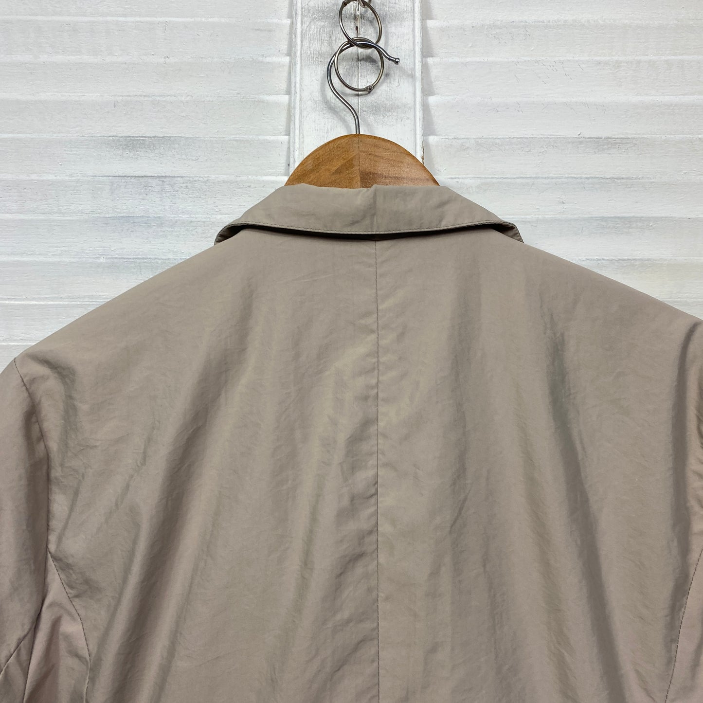 Millers Jacket Size 18 Beige Long Sleeve Windbreaker