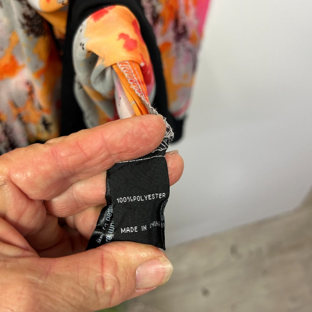 Taking Shape Sheer Top Layer Dress - Size 18