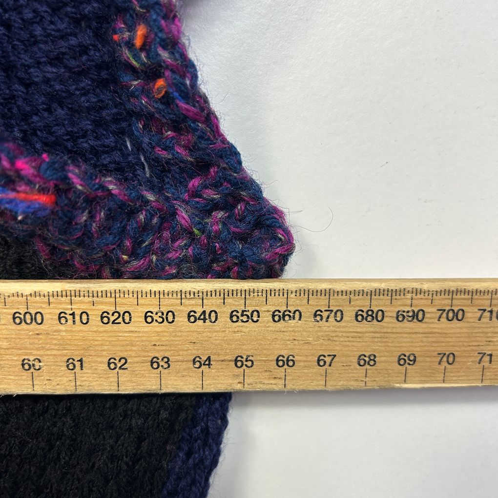 Vintage Purple Knit Vest - One Size