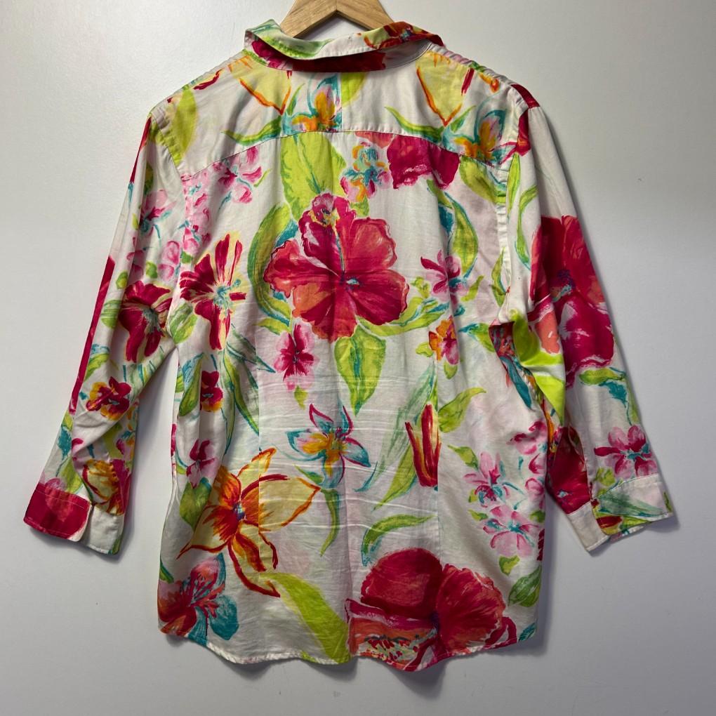 Lauren Ralph Lauren Floral Shirt - Size L