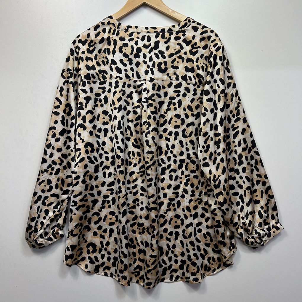 Target Leopard Print Top - Size 24