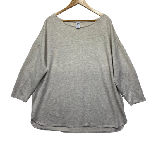 Anko Knit Top Size 24 Beige Long Sleeve