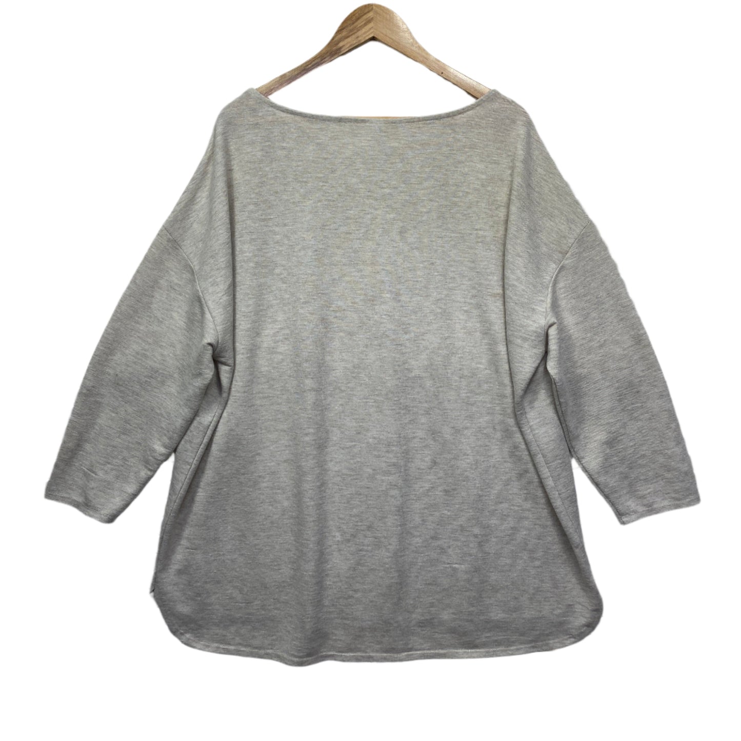 Anko Knit Top Size 24 Beige Long Sleeve