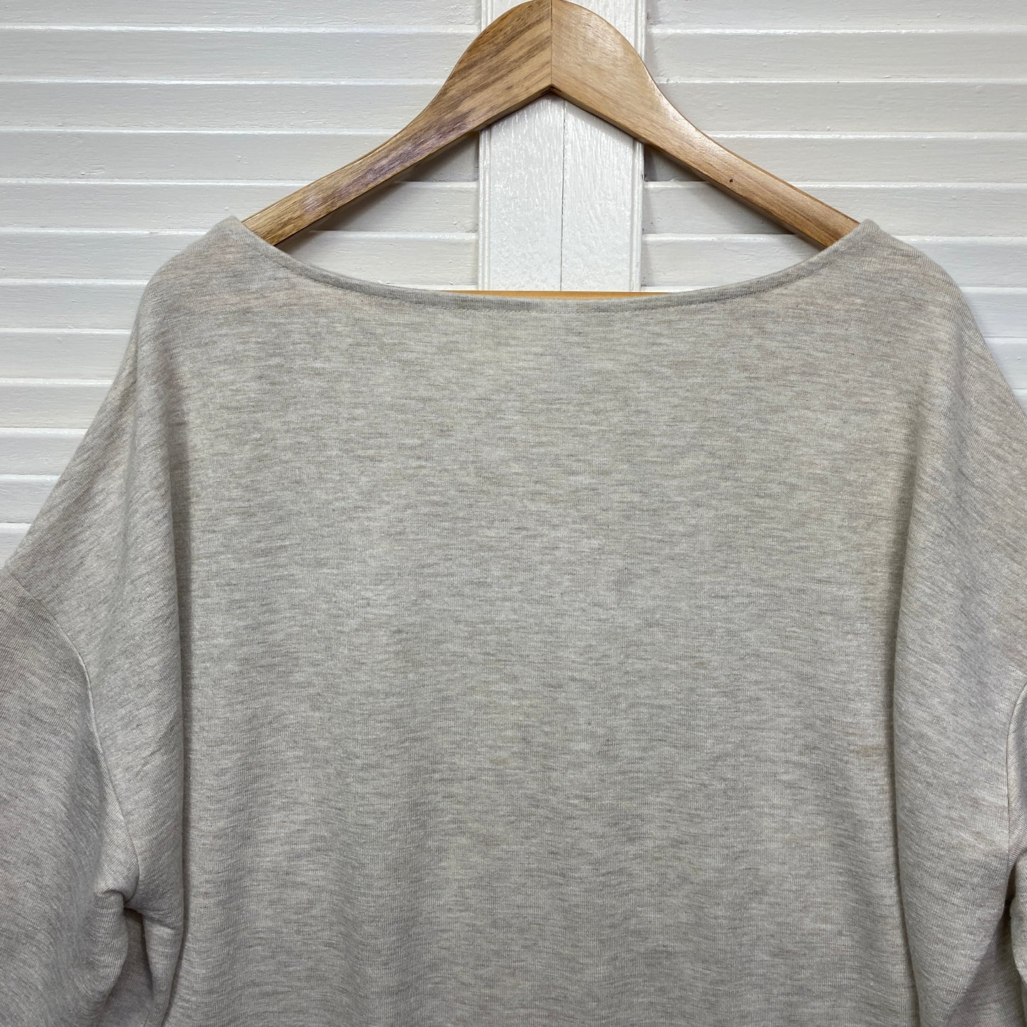 Anko Knit Top Size 24 Beige Long Sleeve