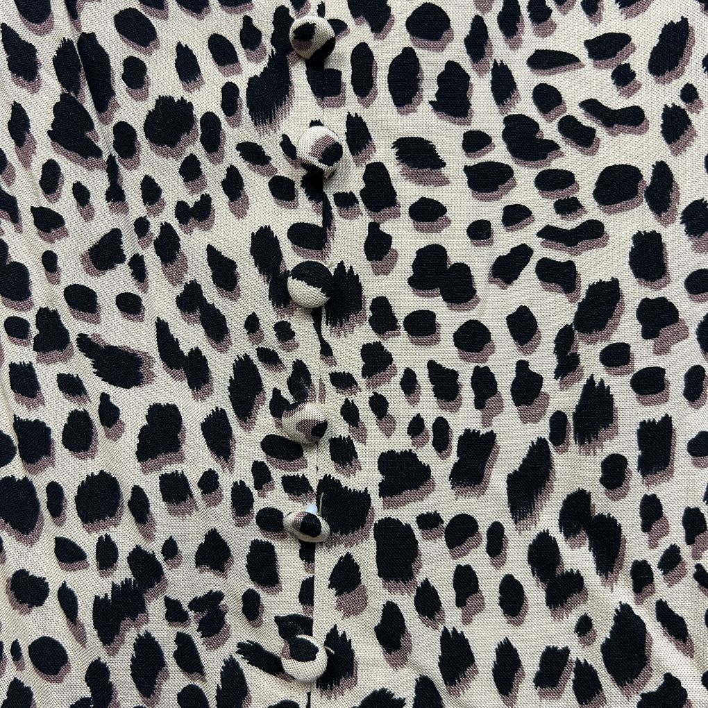 Anko Leopard Print Midi Skirt - Size 18
