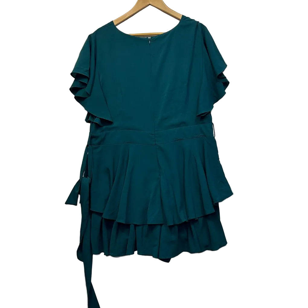 You + All Teal Playsuit- Size 18