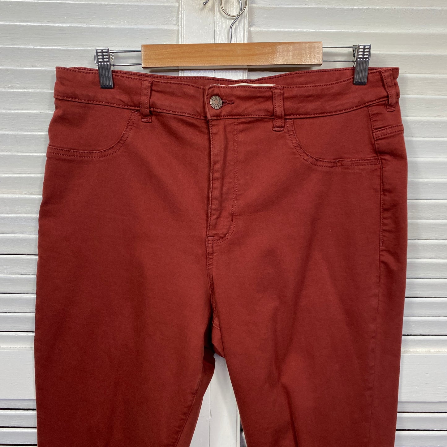 Target Jegging Pants Size 18 Rust Orange Ankle Length