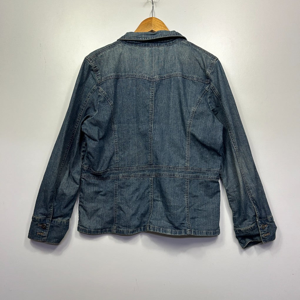 Vintage Target Blue Denim Jacket - Size 18