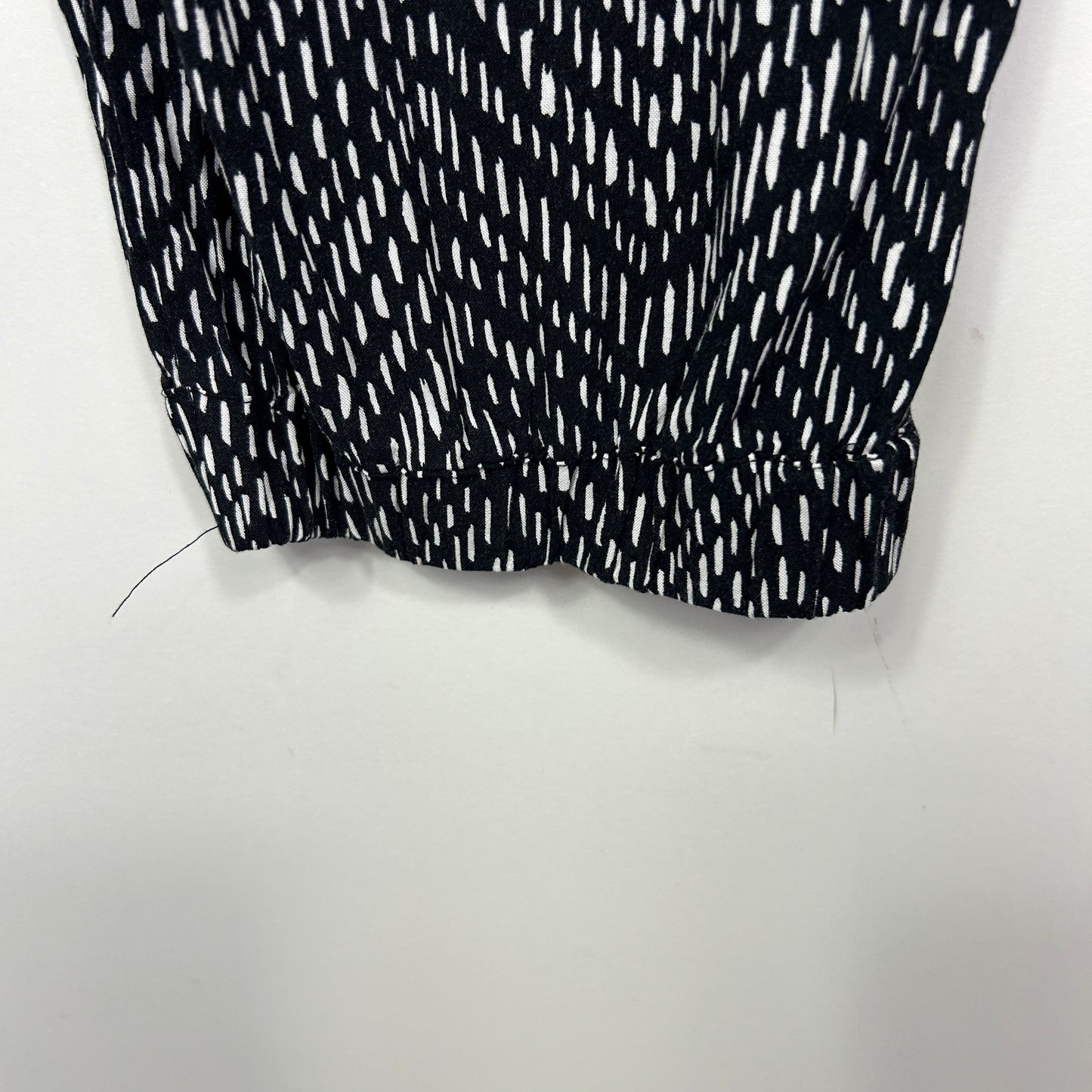 Target Black and White Geometric Print Pants - Size 18