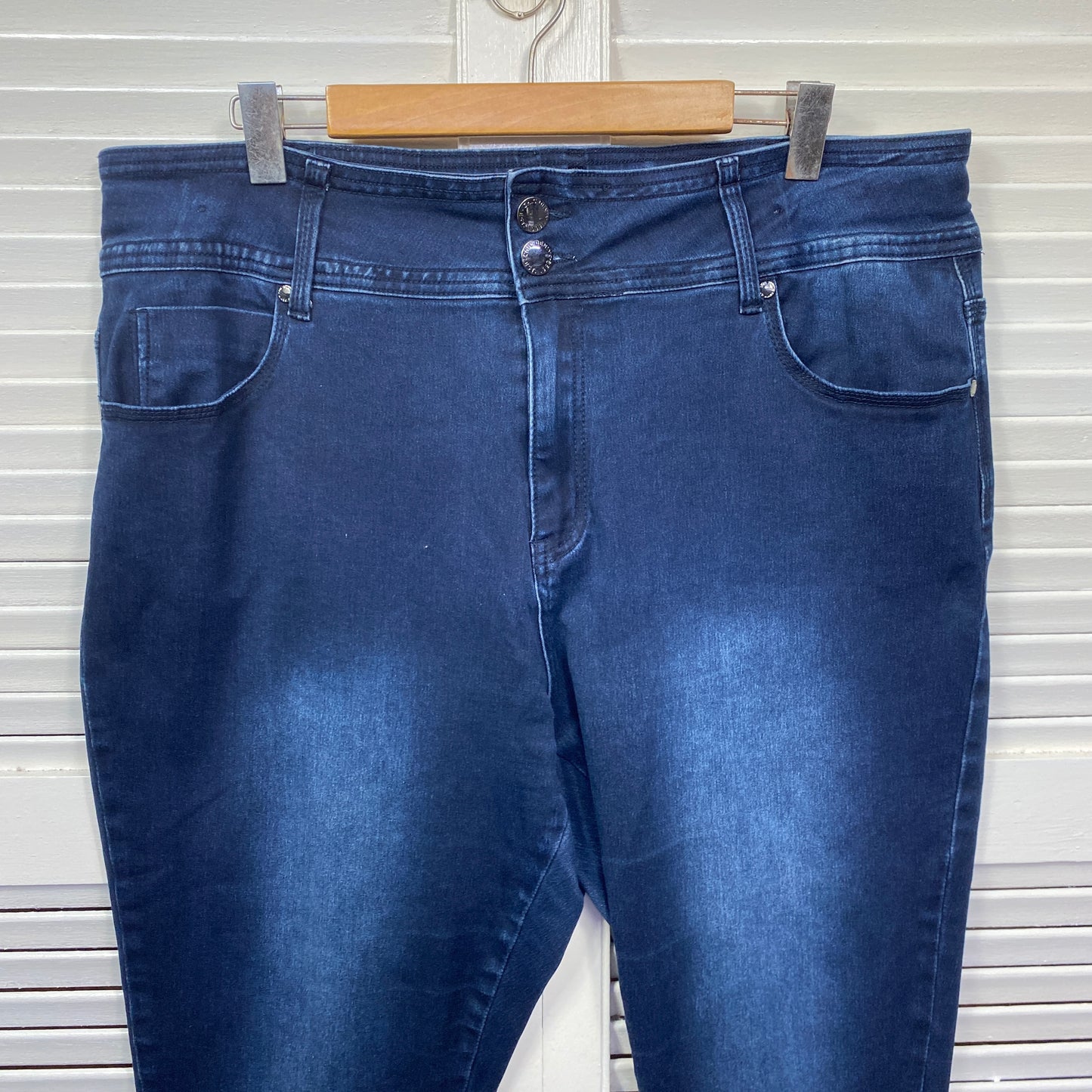 City Chic Jeans BlueHarley High Rise Skinny Size 20 S