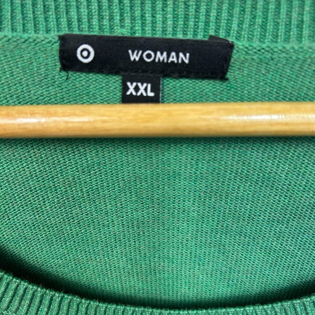 Target Green Knit Top Jumper - Size XXL