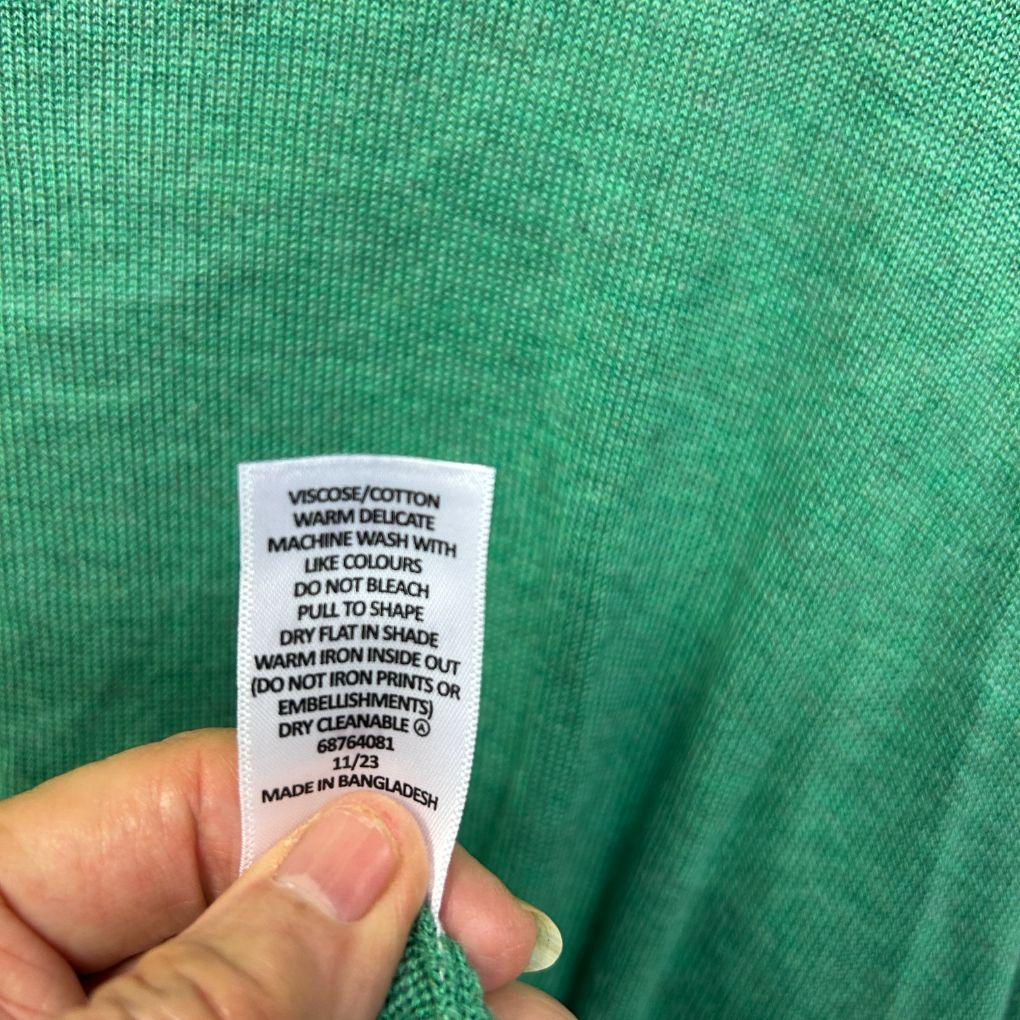 Target Green Knit Top Jumper - Size XXL