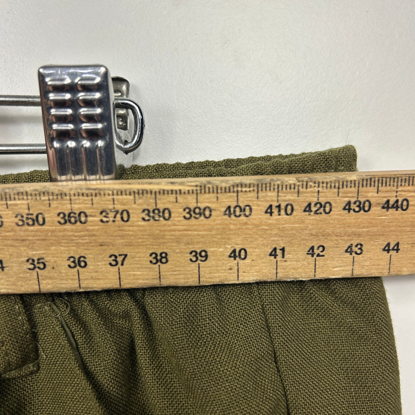 Millers Pants Size 16 Short Length Olive Elastic Waist New