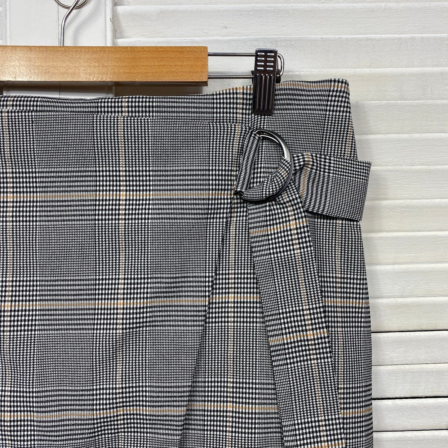 Preview Skirt Size 18 Plus Pencil Check Knee Length Office