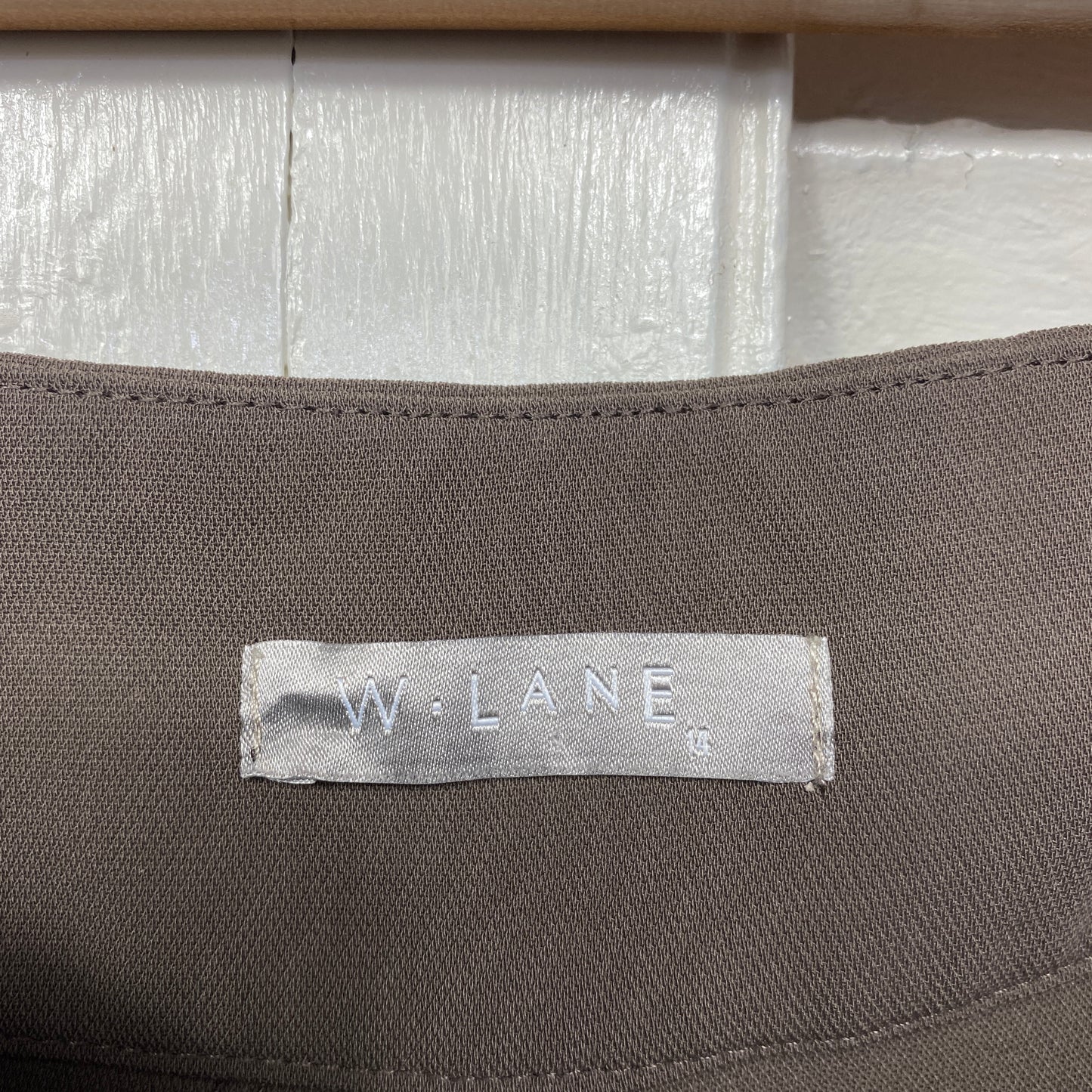 W Lane Pants Size 14 Zip Fly Straight Leg